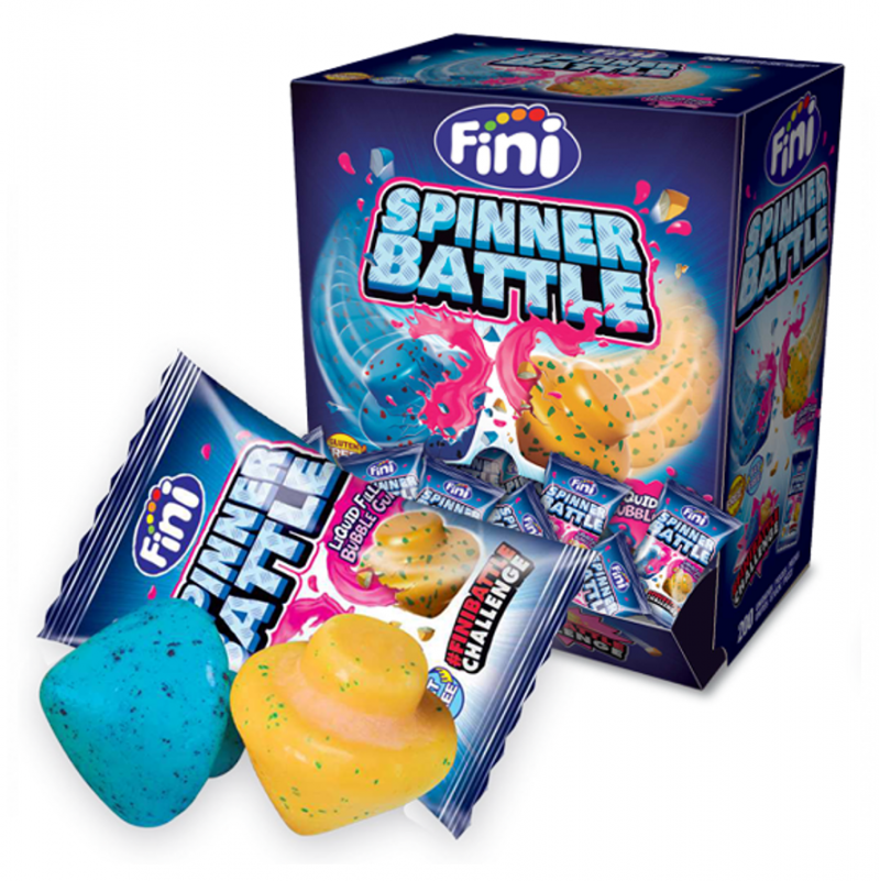 FINI BOOOM SPINNER BATTLE BUBBLE GUM