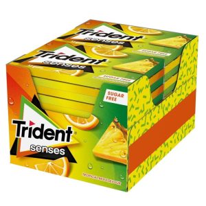 TRIDENT SENSES TROPICAL MIX