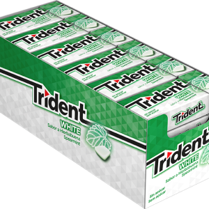 TRIDENT WHITE SPEARMINT DRAGEIA