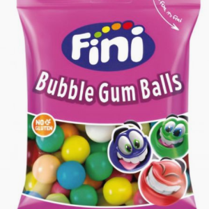 FINI BUBBLE GUM BALLS 90g x 12 SAQUETAS