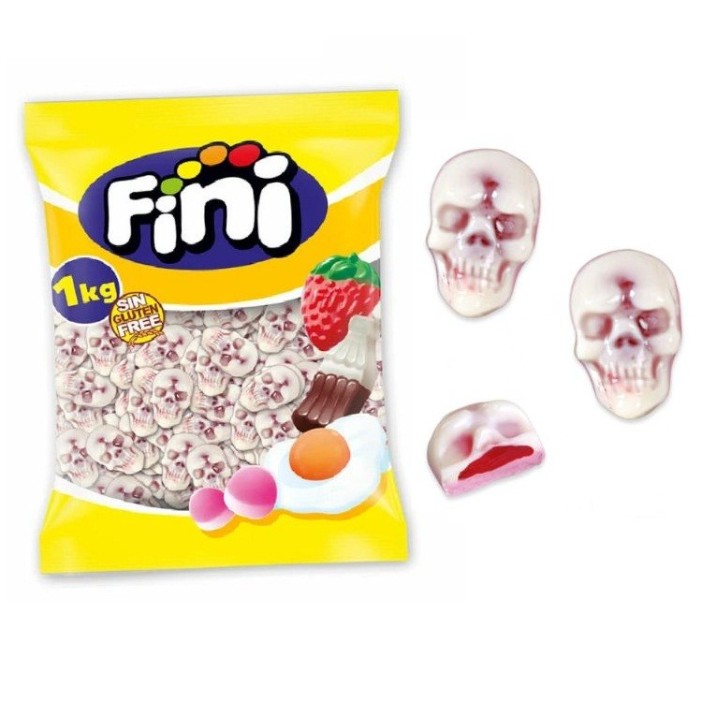 FINI CAVEIRAS COM RECHEIO 1 kg