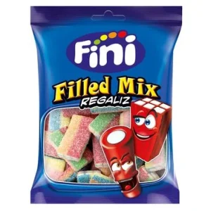 FINI FILLED MIX REGALIZ 90g x 12 SAQUETAS