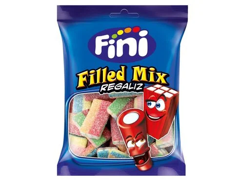 FINI FILLED MIX REGALIZ 90g x 12 SAQUETAS