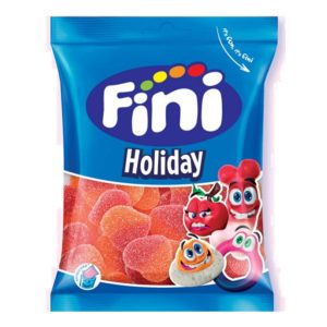 FINI HOLIDAY CORAÇÕES PÊSSEGO 90g x 12 SAQUETAS
