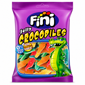 FINI JELLY CROCODILES 90g x 12 SAQUETAS