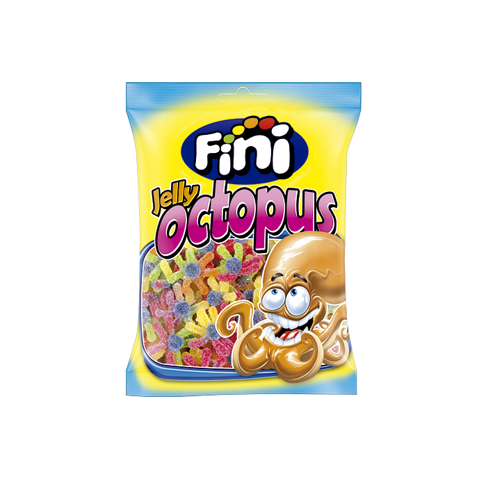FINI JELLY OCTOPUS 90g X 12 SAQUETAS