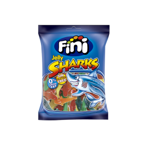 FINI JELLY SHARKS 90gx 12 SAQUETAS