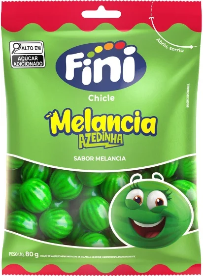 FINI MELANCIA ÁCIDA 90g x 12 SAQUETAS
