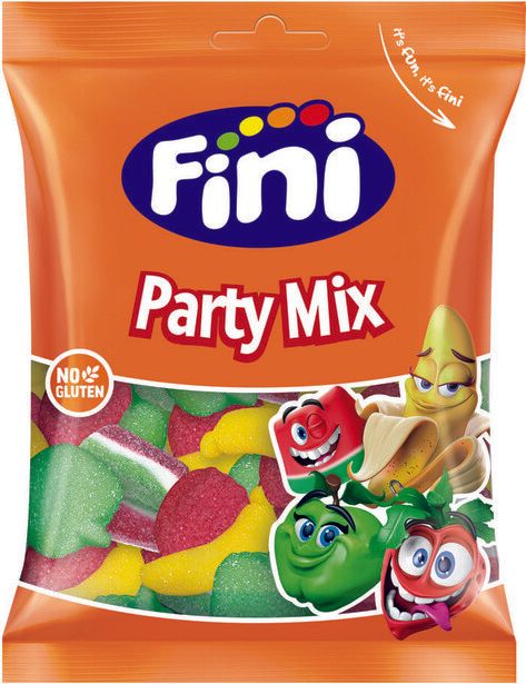 FINI PARTY MIX 90g x 12 SAQUETAS