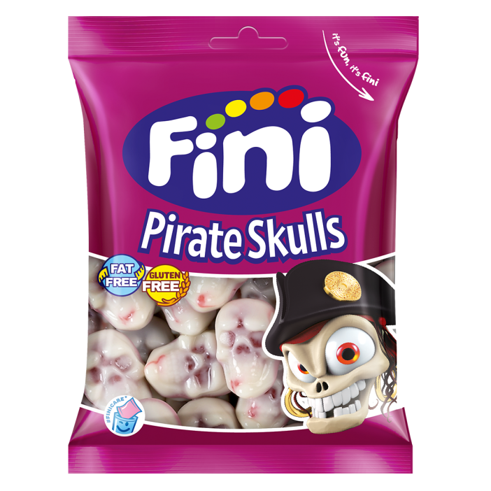 FINI PIRATE SKULLS 90g x 12 SAQUETAS