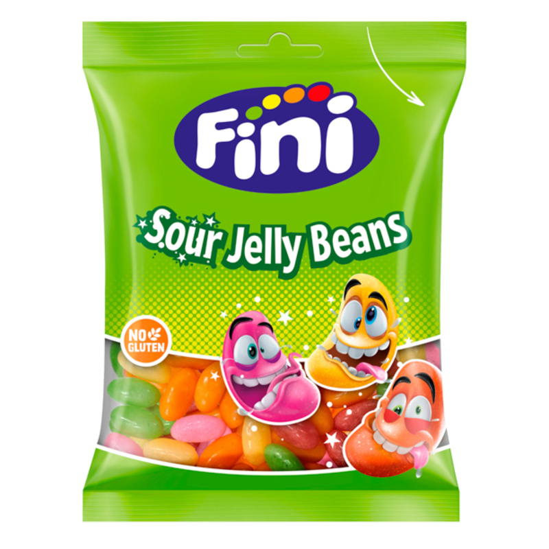 FINI SOUR BEANS 90g x 12 SAQUETAS
