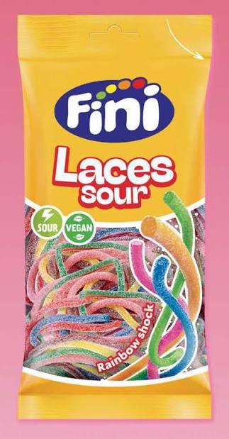 FINI SOUR LACES COLOUR SHOCK 90g x 12 SAQUETAS
