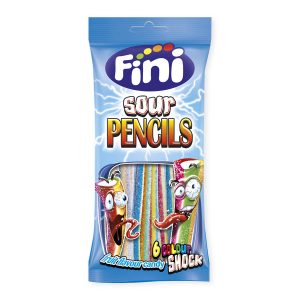 FINI SOUR PENCILS 6 COLOUR SHOCK 90g x 12 SAQUETAS