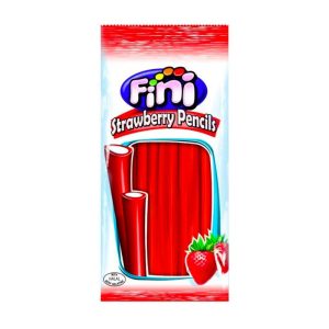 FINI STRAWBERRY PENCILS 90g x 12 SAQUETAS