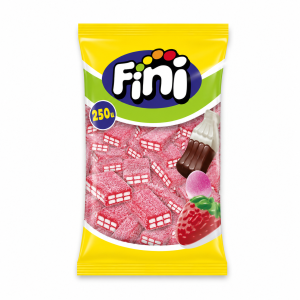 FINI TIJOLOS MORANGO PICA 250 unidades