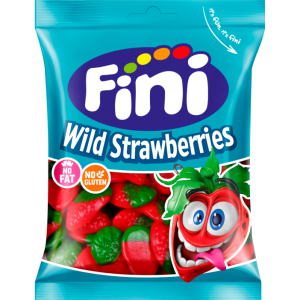 FINI WILD STRAWBERRIES 90g x 12 SAQUETAS