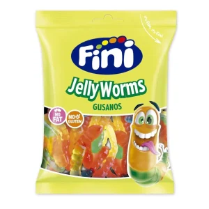 FINI JELLY WORMS BRILHO 90g x 12 SAQUETAS