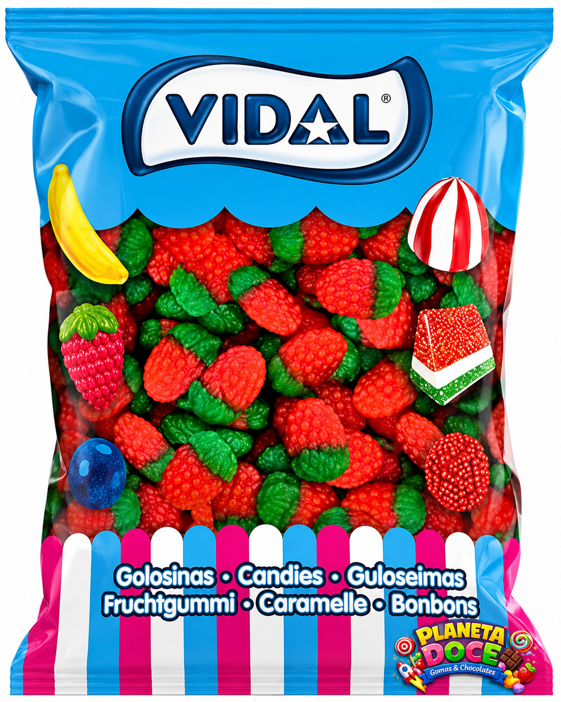 VIDAL MORANGOS SILVESTRES 250 unidades