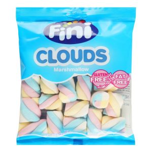FINI CLOUDS MARSHMALLOW TWIST 80g x 12 SAQUETAS