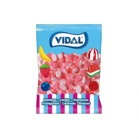 VIDAL BEIJOS MORANGO NATA 250 unidades