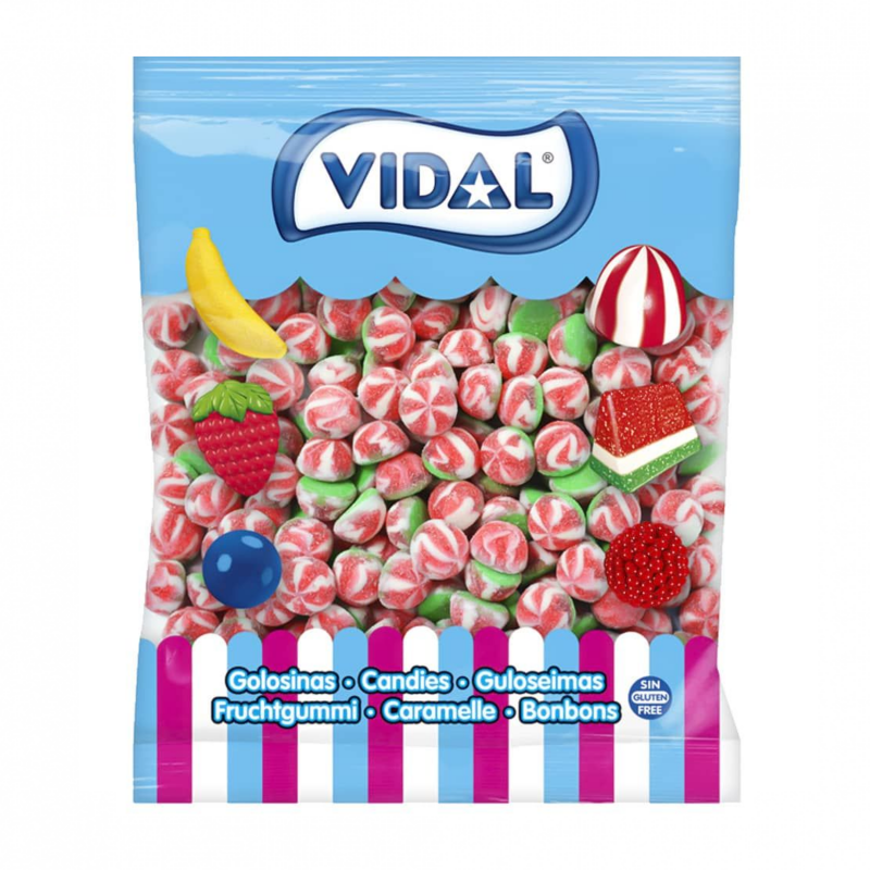VIDAL BEIJOS TWIST MELANCIA 250 unidades