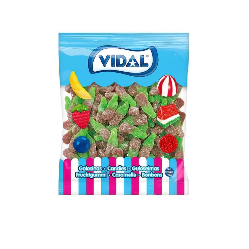 VIDAL BOTELLAS COLA 250 unidades