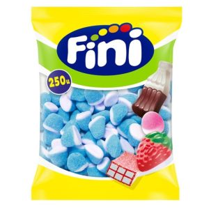 FINI BALAS BLUE KISSES 250 unidades