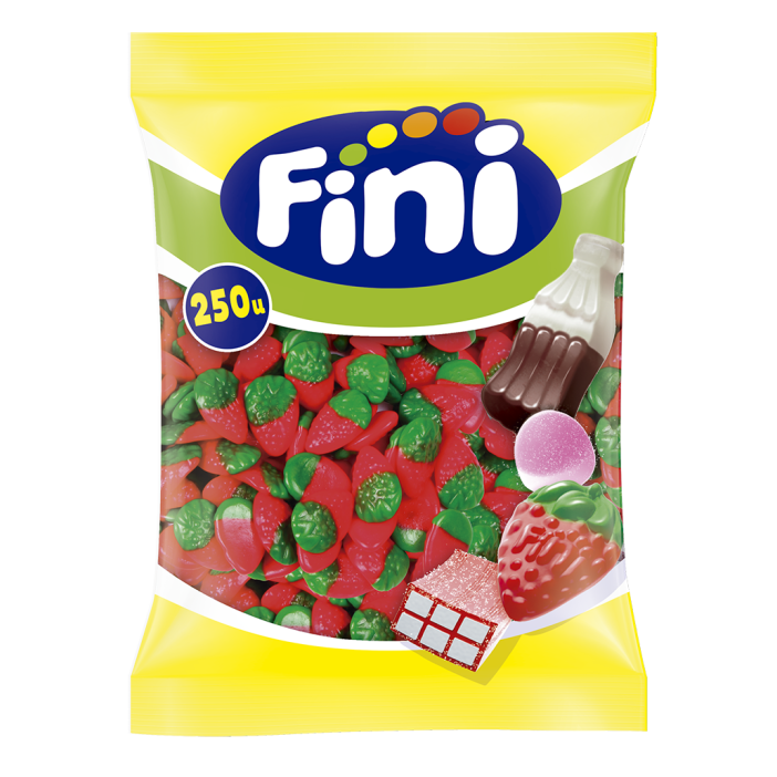 FINI MORANGOS BRILHO 250 unidades