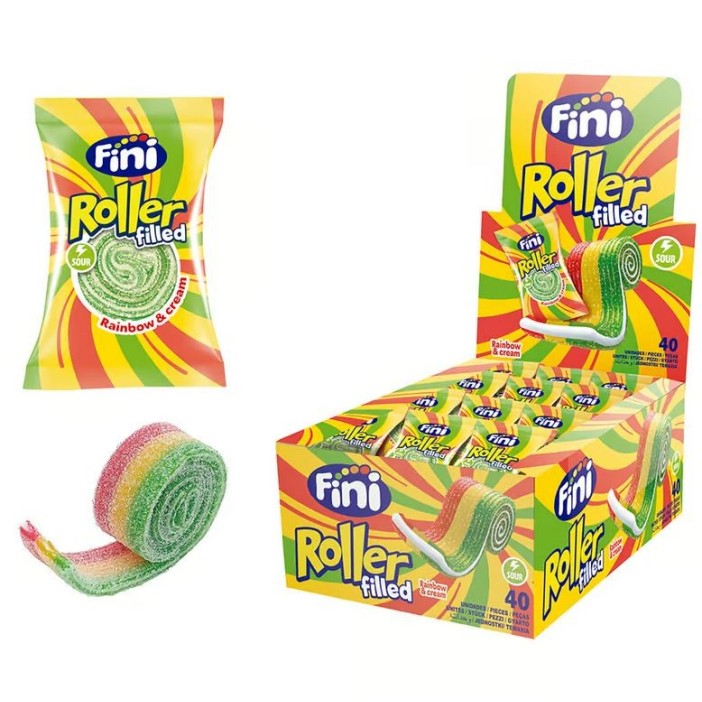 FINI ROLLER RAINBOW & CREAM 40 unidades