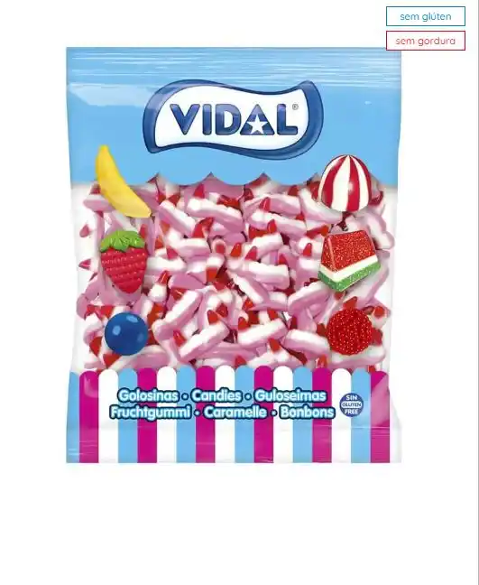 VIDAL DENTADURAS VAMPIRO BRILHO 250 unidades