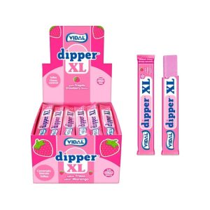 VIDAL DIPPER XL MORANGO 100 unidades